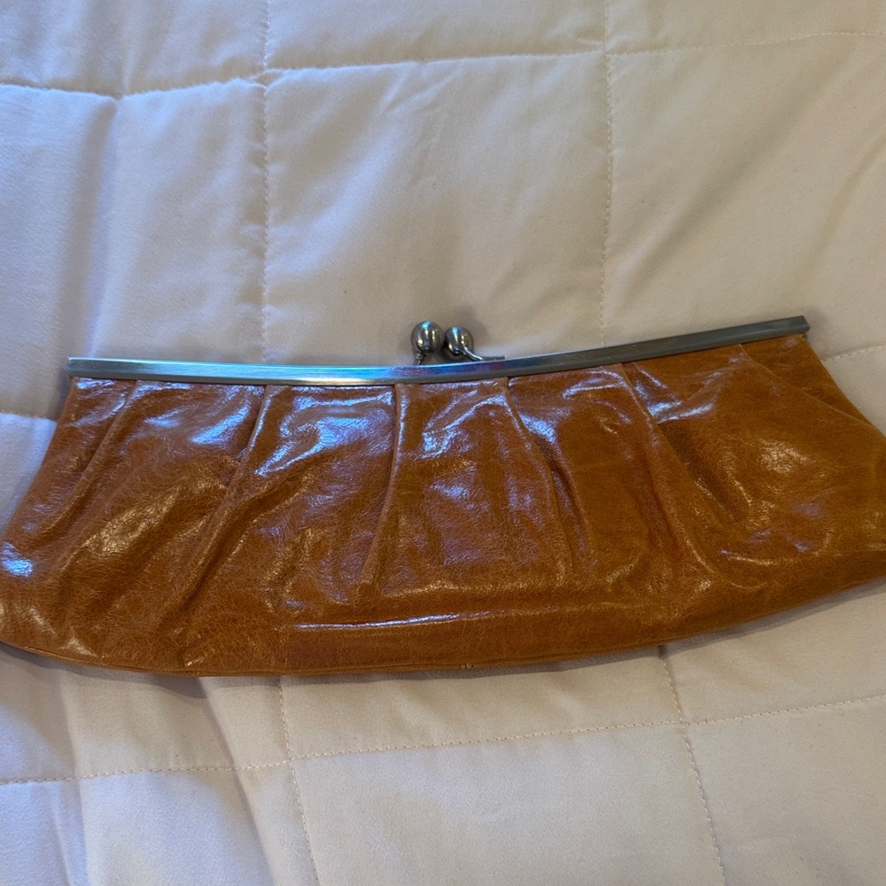 Elegant Tan Clutch Bag